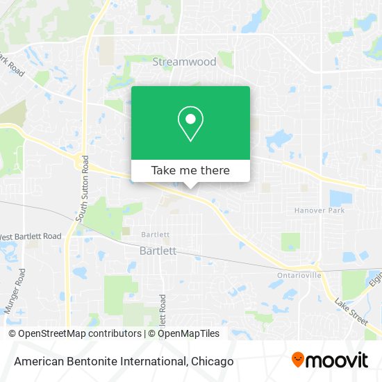 American Bentonite International map