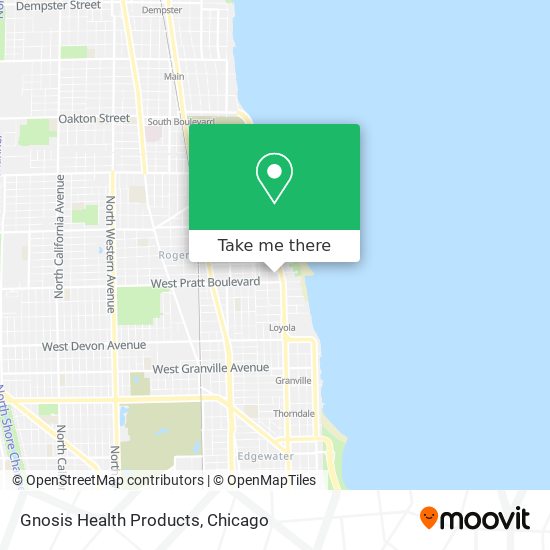 Gnosis Health Products map