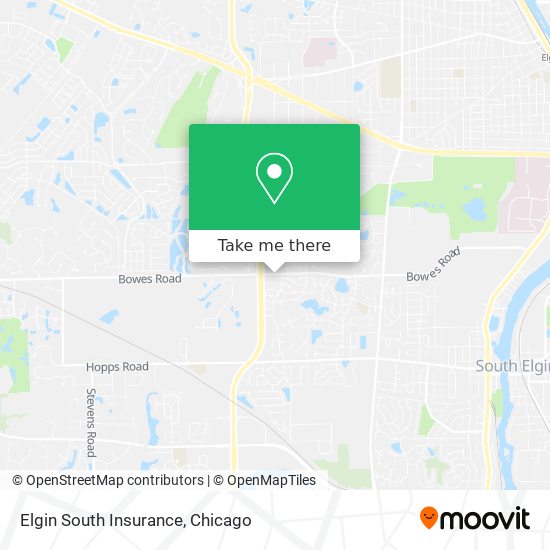 Elgin South Insurance map