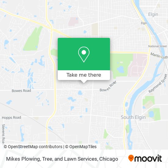 Mapa de Mikes Plowing, Tree, and Lawn Services