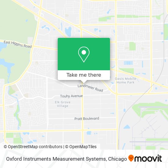 Mapa de Oxford Instruments Measurement Systems