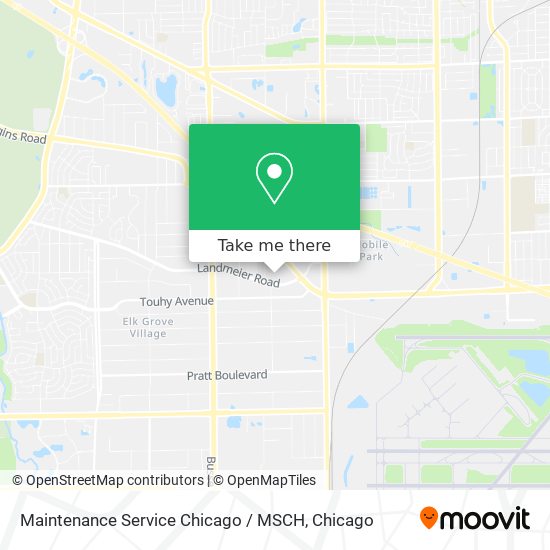 Mapa de Maintenance Service Chicago / MSCH