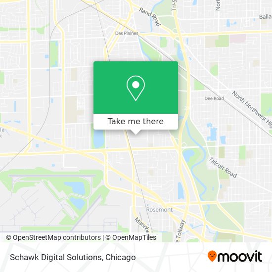 Schawk Digital Solutions map