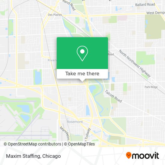 Maxim Staffing map