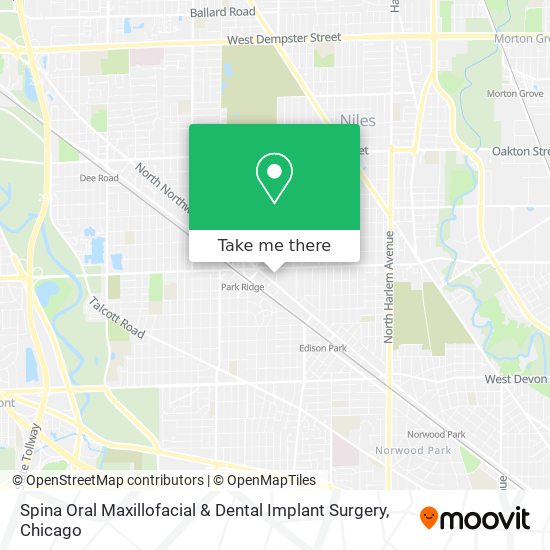 Spina Oral Maxillofacial & Dental Implant Surgery map