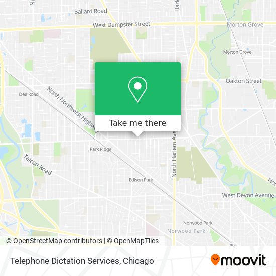 Mapa de Telephone Dictation Services