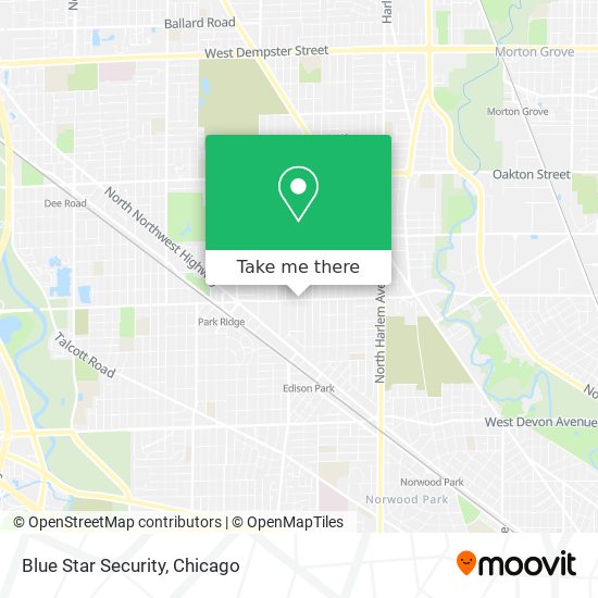 Blue Star Security map