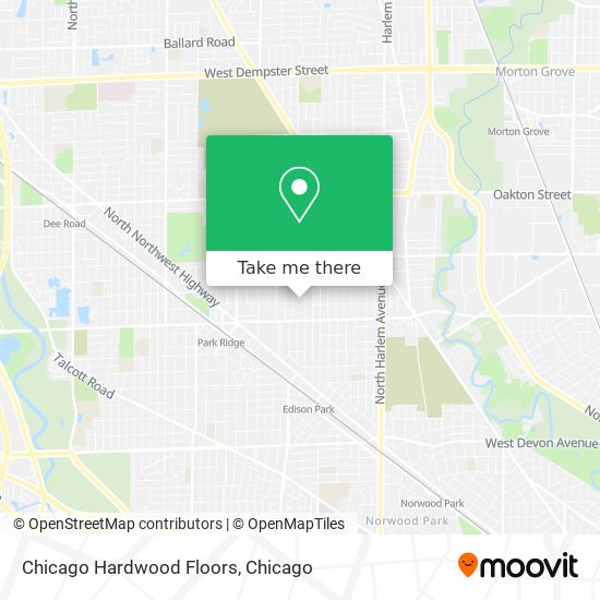 Mapa de Chicago Hardwood Floors