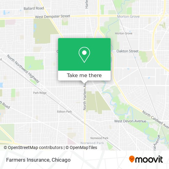 Farmers Insurance map