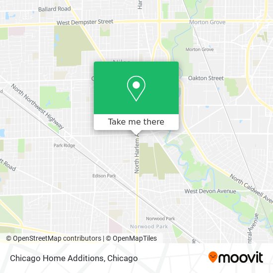 Mapa de Chicago Home Additions