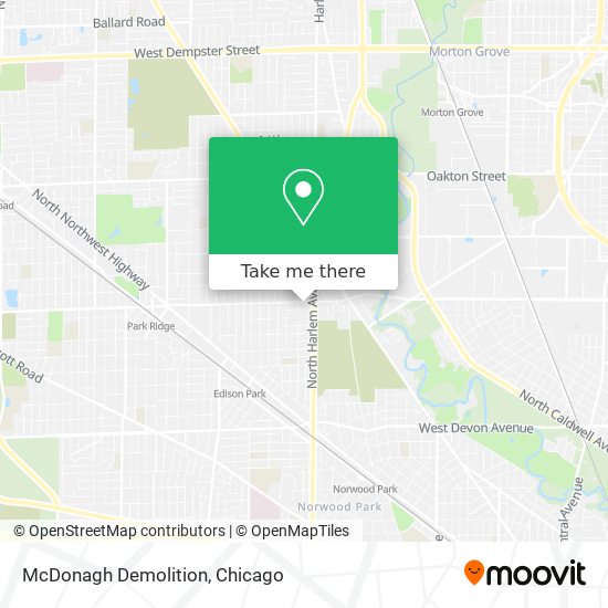 McDonagh Demolition map