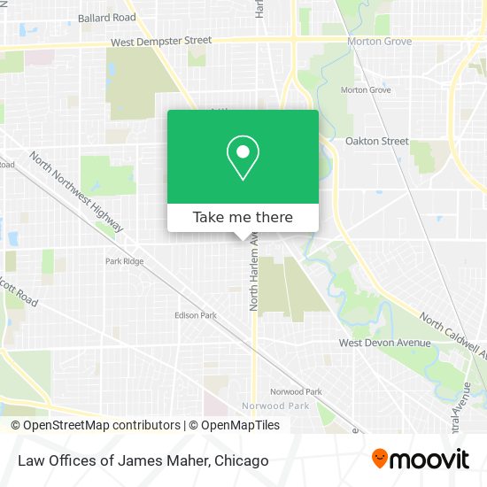 Law Offices of James Maher map