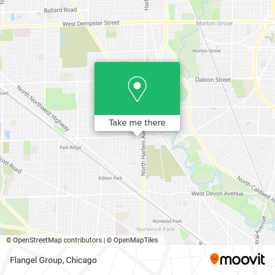 Flangel Group map