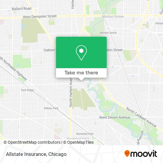 Allstate Insurance map