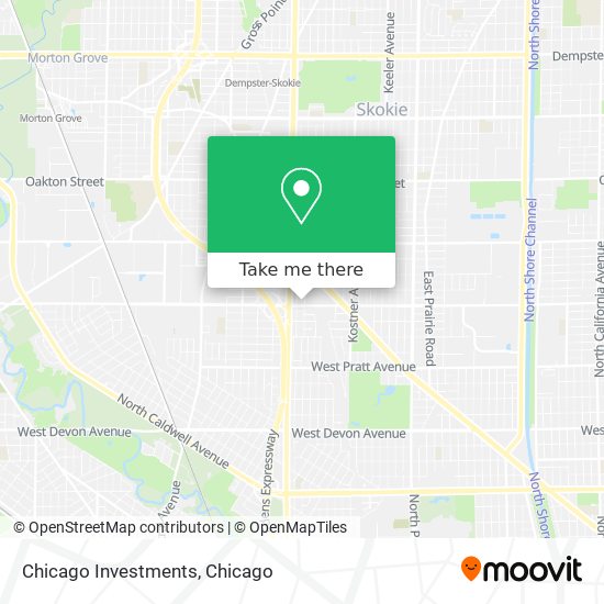 Chicago Investments map