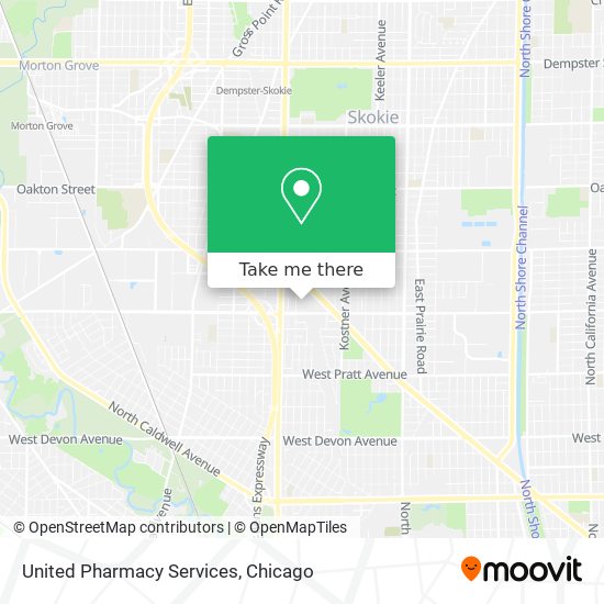 United Pharmacy Services map
