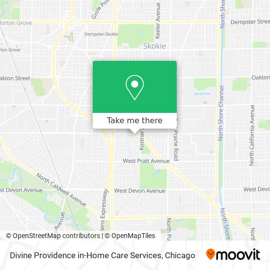 Divine Providence in-Home Care Services map