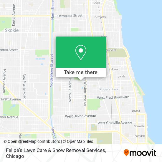 Mapa de Felipe's Lawn Care & Snow Removal Services