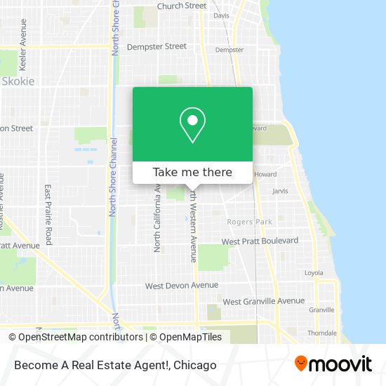 Become A Real Estate Agent! map