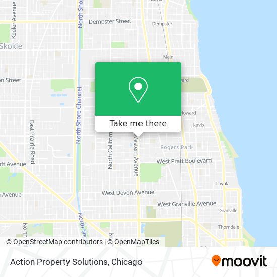 Action Property Solutions map