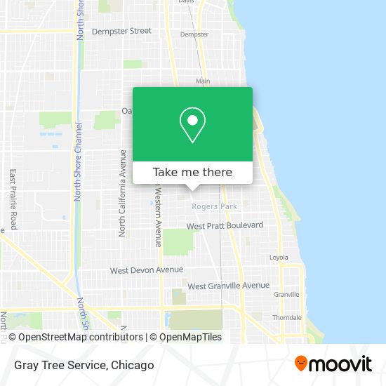 Gray Tree Service map