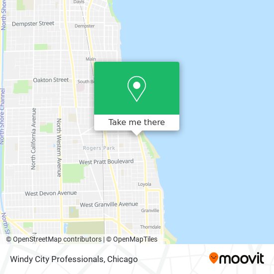 Windy City Professionals map