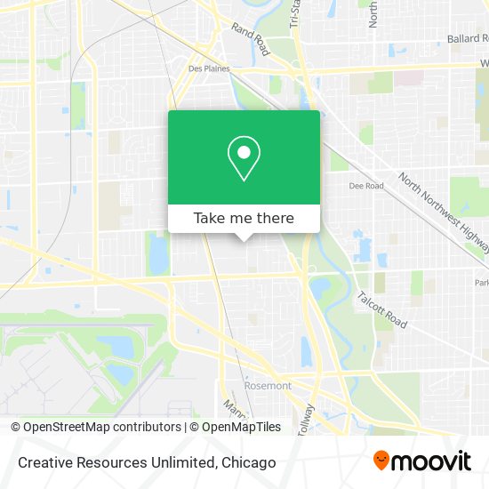 Mapa de Creative Resources Unlimited