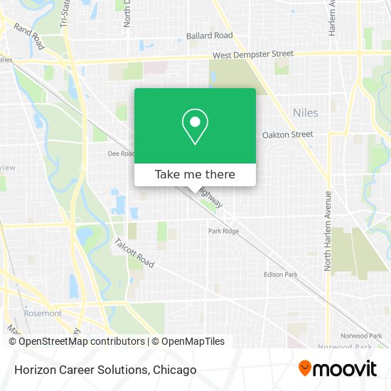 Horizon Career Solutions map