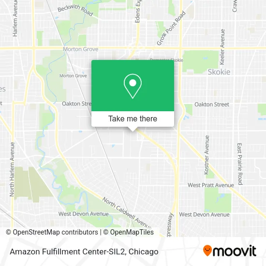 Mapa de Amazon Fulfillment Center-SIL2