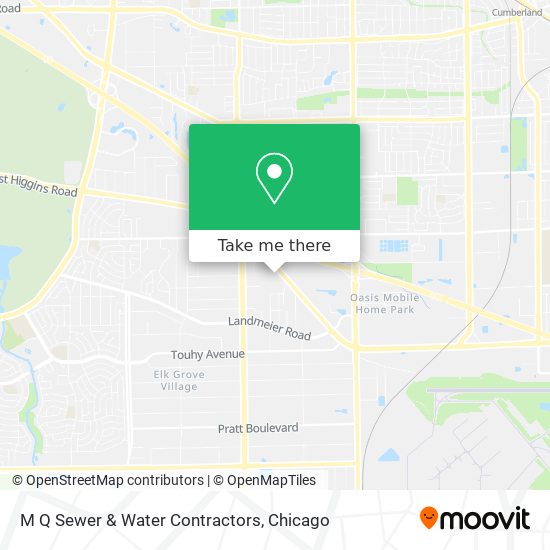 M Q Sewer & Water Contractors map