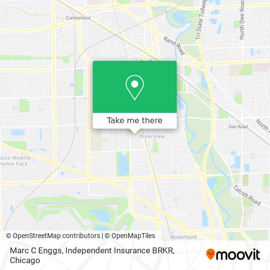 Marc C Enggs, Independent Insurance BRKR map