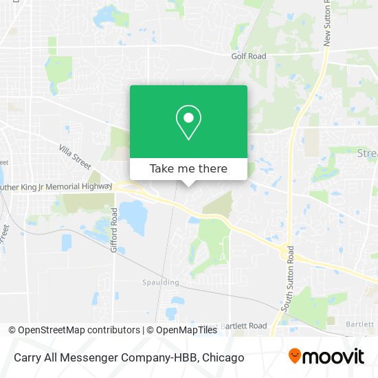 Mapa de Carry All Messenger Company-HBB