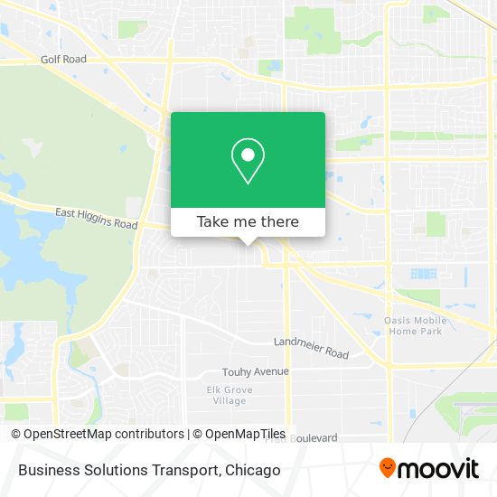 Business Solutions Transport map