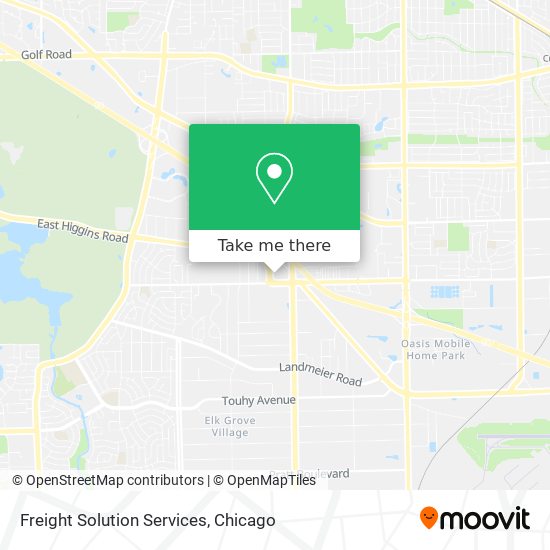 Freight Solution Services map