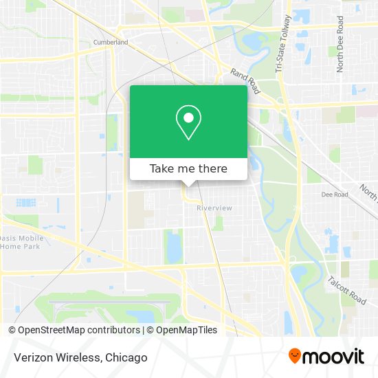 Verizon Wireless map