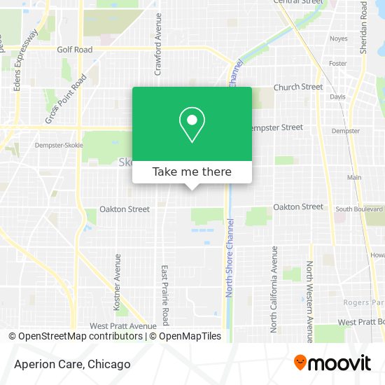 Aperion Care map
