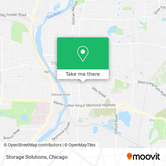 Storage Solutions map
