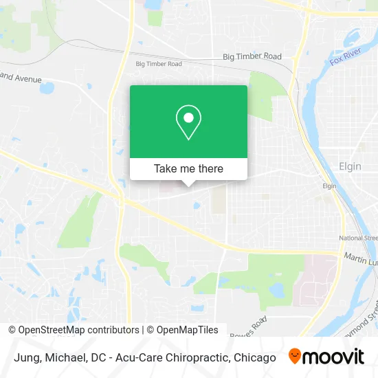 Jung, Michael, DC - Acu-Care Chiropractic map