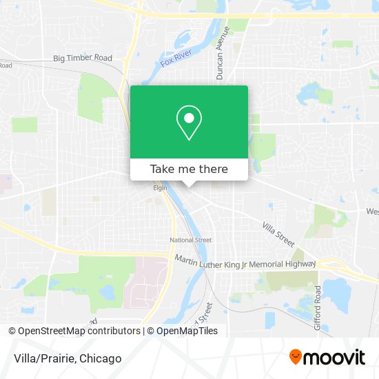 Villa/Prairie map