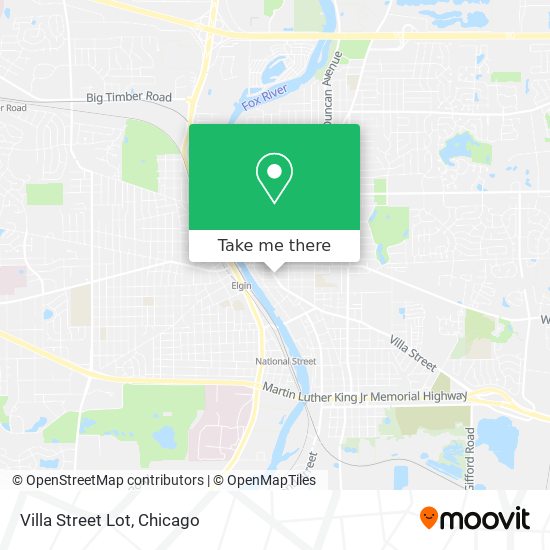 Mapa de Villa Street Lot