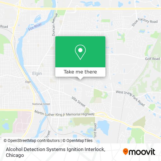 Alcohol Detection Systems Ignition Interlock map