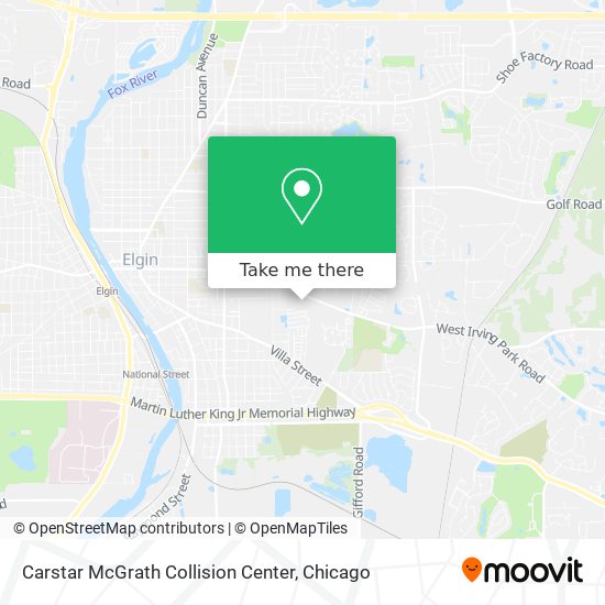 Mapa de Carstar McGrath Collision Center