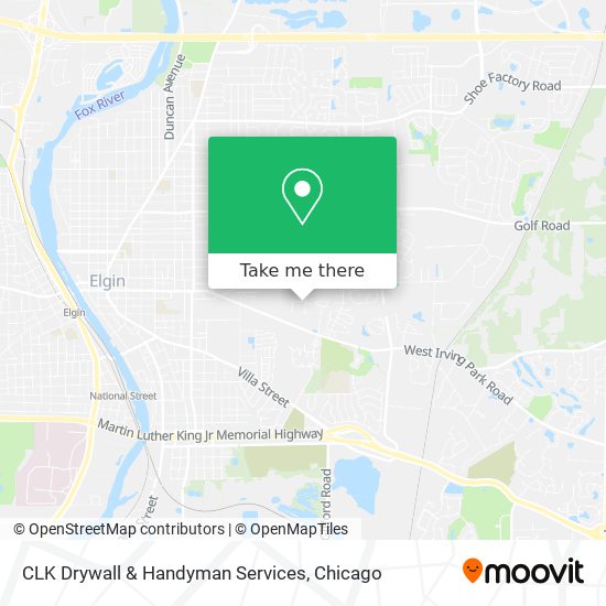 CLK Drywall & Handyman Services map