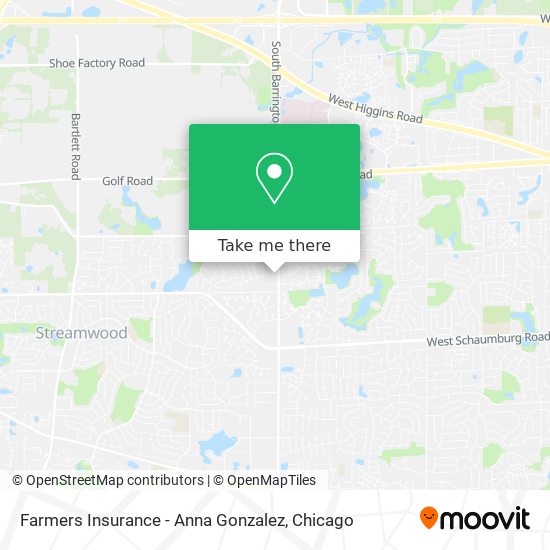 Mapa de Farmers Insurance - Anna Gonzalez