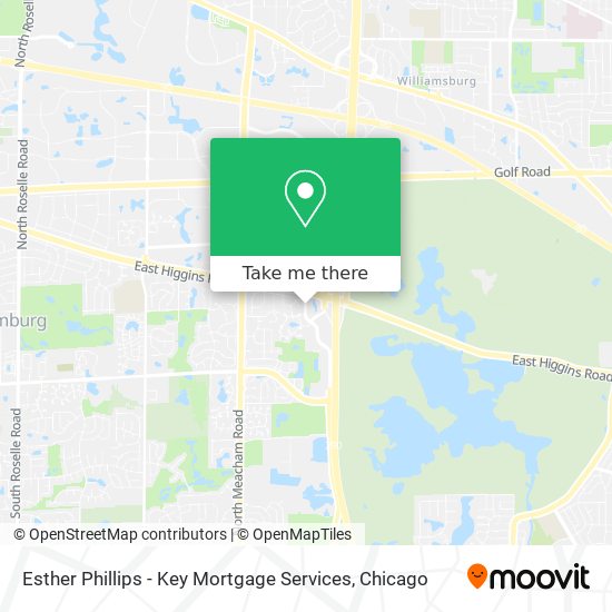 Esther Phillips - Key Mortgage Services map