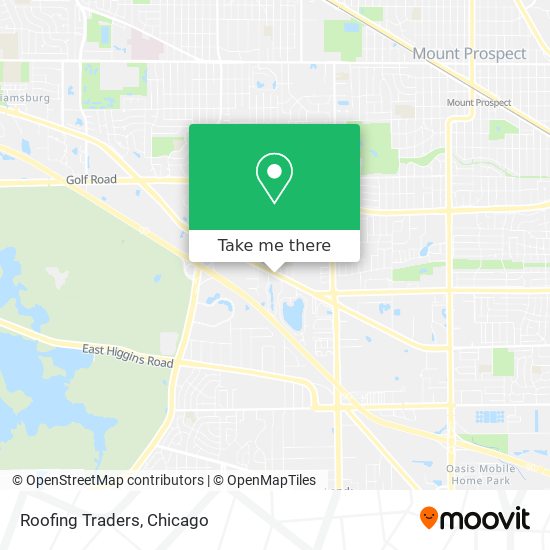 Roofing Traders map