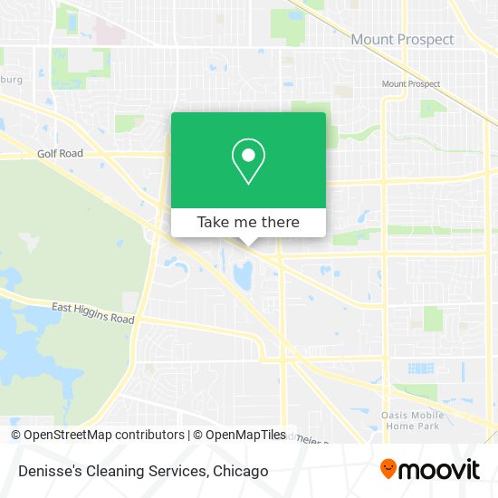 Mapa de Denisse's Cleaning Services