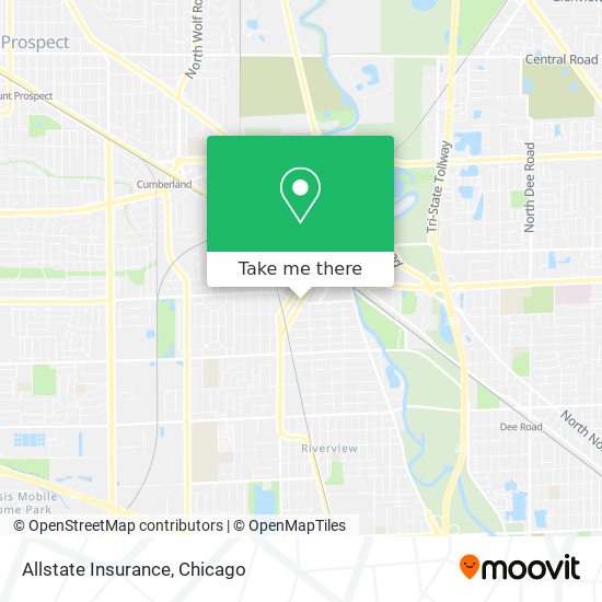 Allstate Insurance map