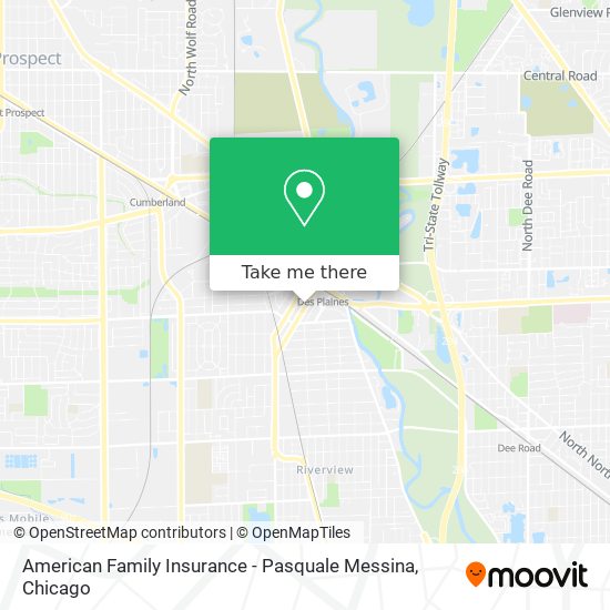 American Family Insurance - Pasquale Messina map