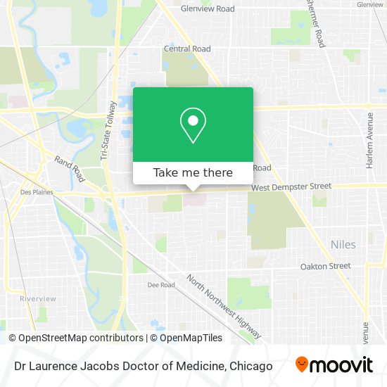 Dr Laurence Jacobs Doctor of Medicine map